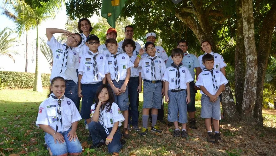 Acampamento de grupo